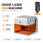 Carverall A1Pro Mini Laser Engraver | Portable & Desktop | Dual Laser Options
