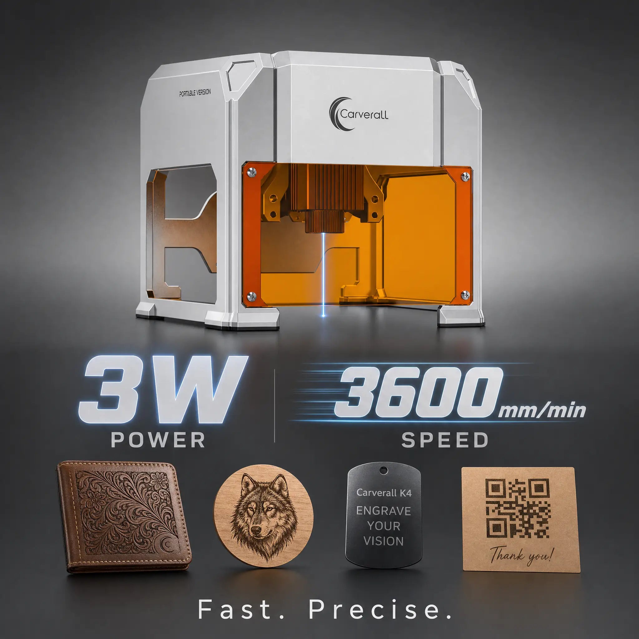 Carverall K4Pro | Mini Laser Engraver