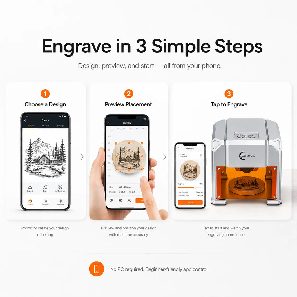 Carverall K4Pro | Mini Laser Engraver