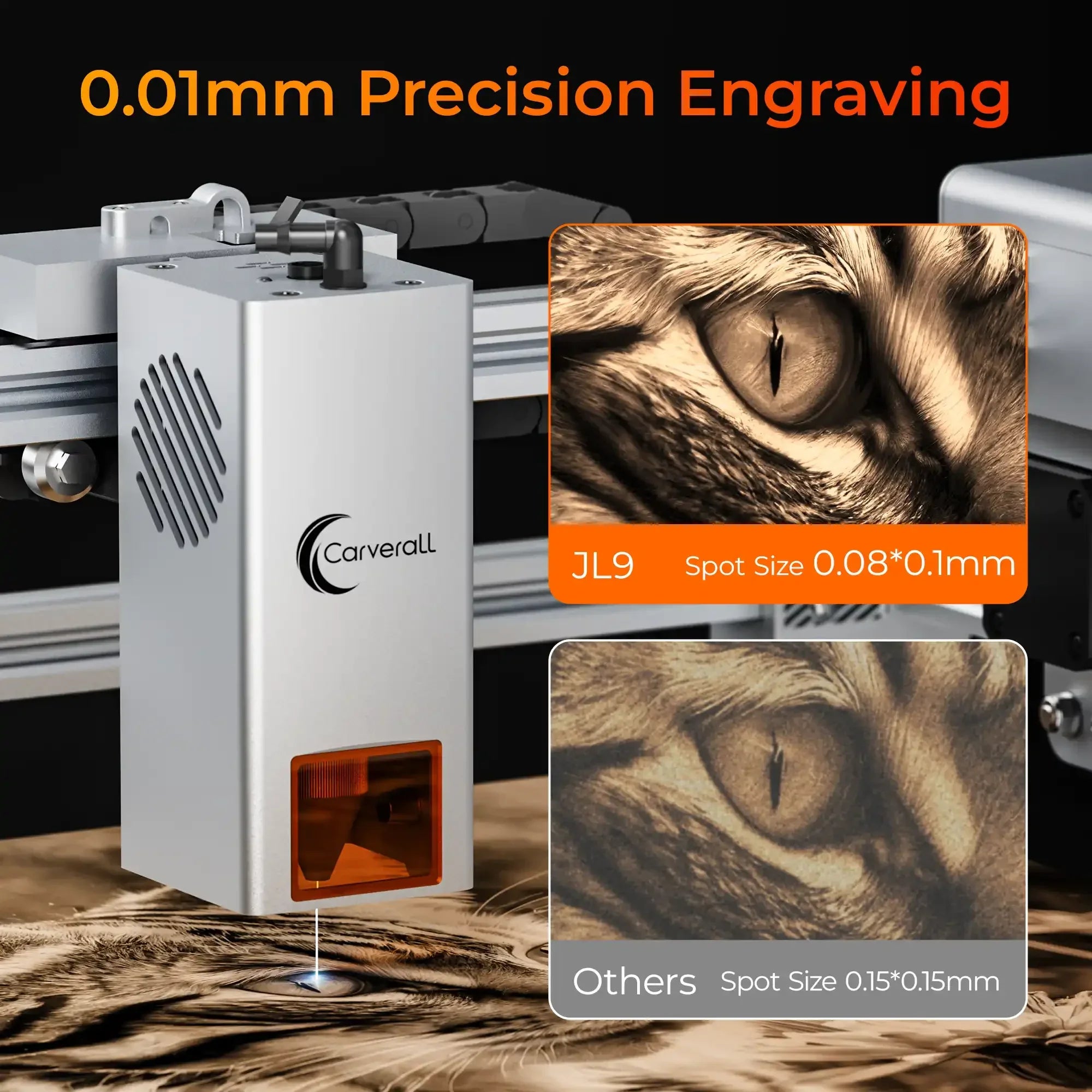 Carverall X1Pro 20W Diode Laser Engraver | Model JL9 | Work Area 300x300mm