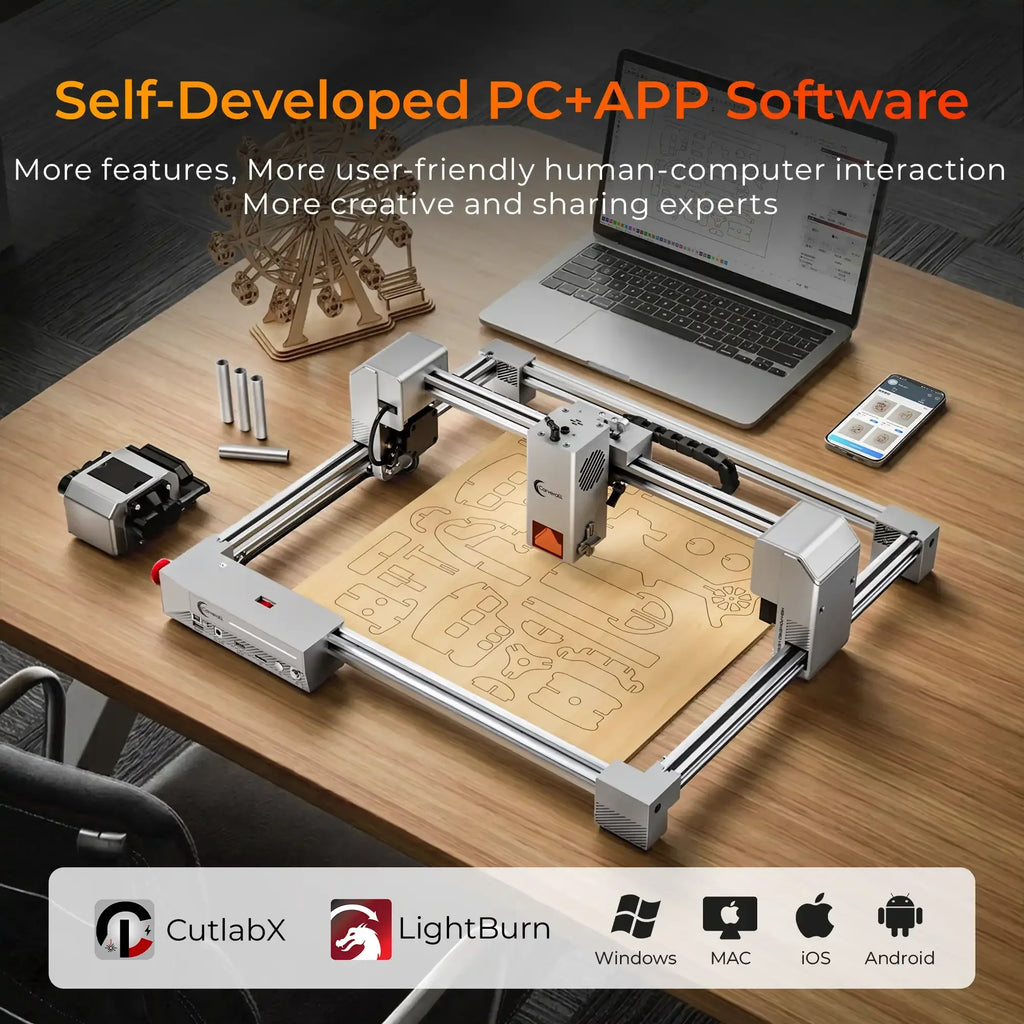Carverall X1Pro 20W Diode Laser Engraver | Model JL9 | Work Area 300x300mm