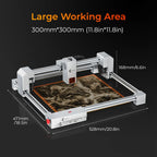 Carverall X1Pro 20W Diode Laser Engraver | Model JL9 | Work Area 300x300mm