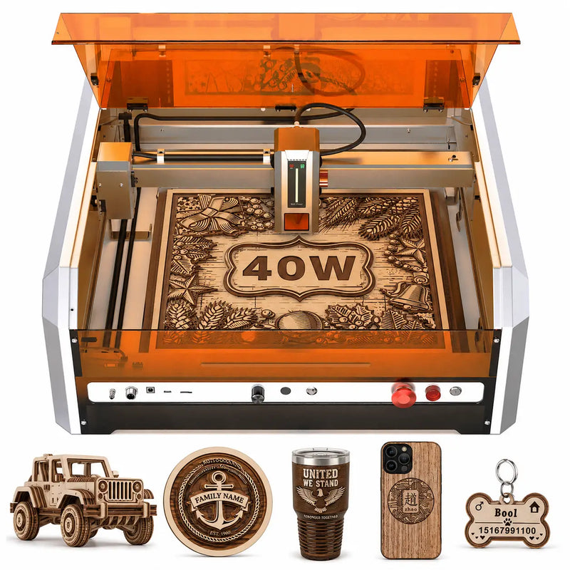 Carverall Xmax 20W/40W Diode Laser Engraver & Wood Cutter
