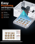 Carverall A1Pro Mini Laser Engraver | Portable & Desktop | Dual Laser Options